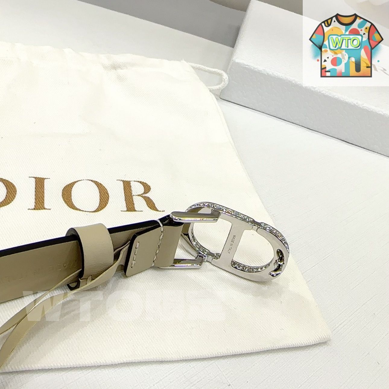 【上品エレガントスタイルに☆】Dior ベルト付き半袖ジャケット 106965_G_1702946889414.jpg