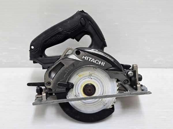 品 日立工機 HITACHI 125mm コードレス丸のこ C 14DBL DC14.4V 5000min-1 最大切込47mm ブラック ○YR-19448○
