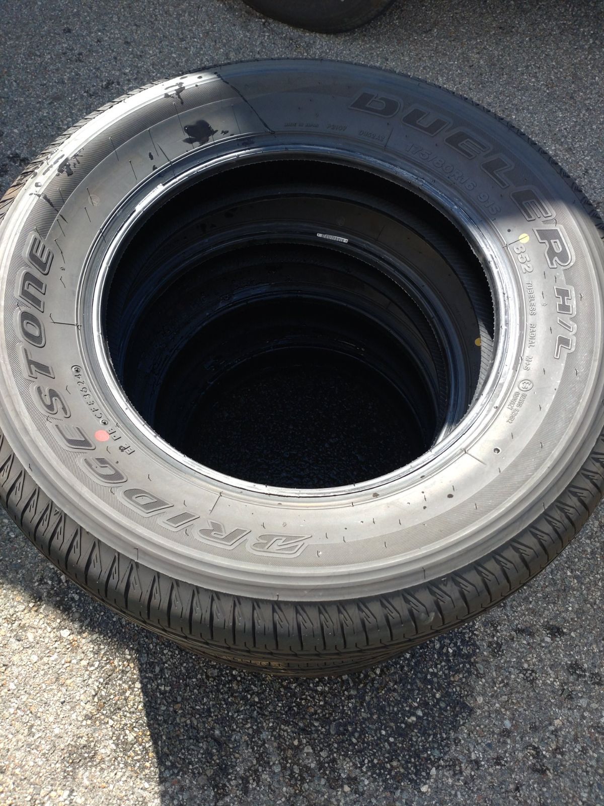 ラスト！ブリヂストン DUELER H/L 175/80R16 2024年製 ジムニー 中古 