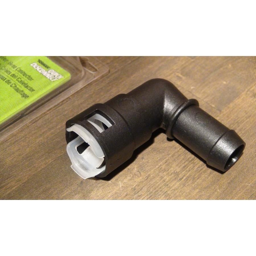 ヒーターホースコネクター エルボー90度 3/4