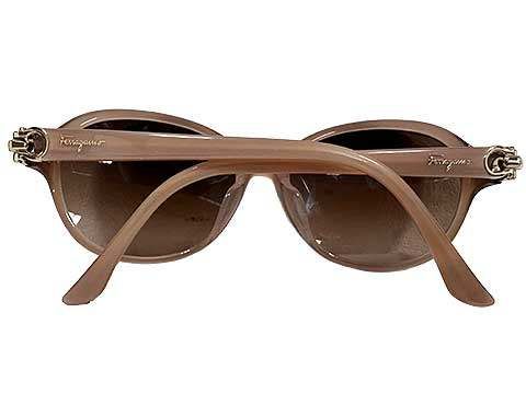 Salvatore Ferragamo サルヴァトーレフェラガモ 小物 サングラス SF804SA 56□16 135 ベージュ系 レディース_S13_セルモアから _s-0399-r13