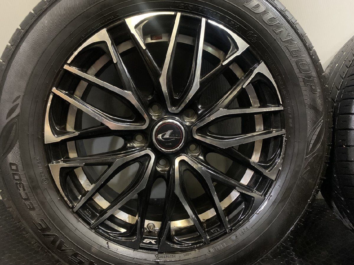 DUNLOP EC300 215/60R16】夏タイヤ【Weds LEONIS SK ウェッズ レオニス