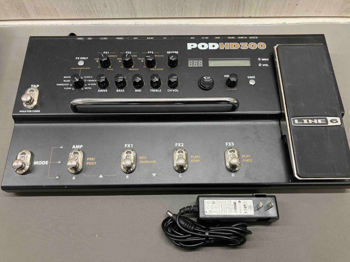 LINE6 POD HD300 エフェクター LINE6 POD HD300 マルチエフェクター