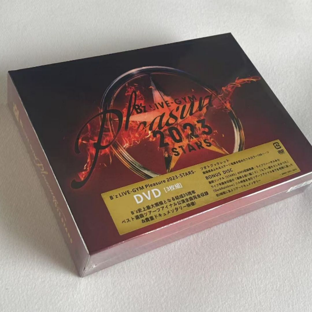 ミュージック 4 3DVD B'z LIVE GYM Pleasure 2023 STARS B'z LIVE-GYM