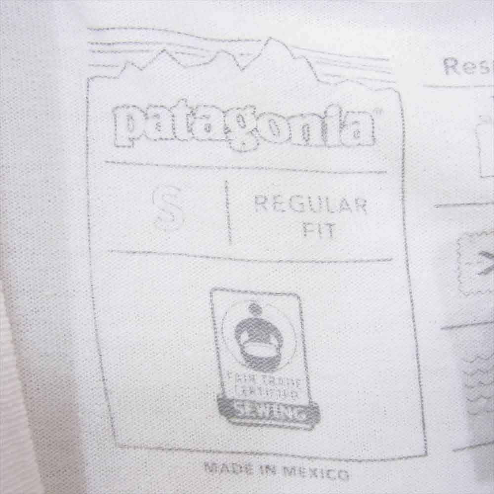 パタゴニア Patagonia 19SS Tシャツ カットソー 半袖 クルーネック ロゴ プリント XS 紺 ネイビー STY39151SP19 XZ  □GY30 メンズ 240110 大きな取引 - Tシャツ・カットソー