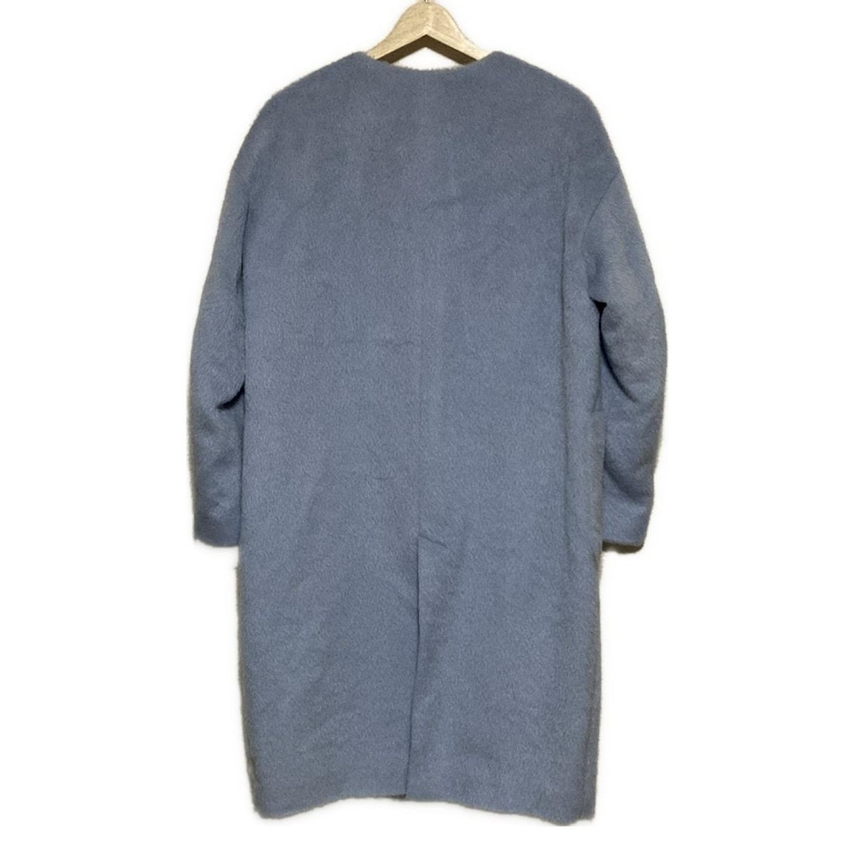 ESTNATION エストネーション コート サイズ38 M レディース - ライトブルー 長袖 冬