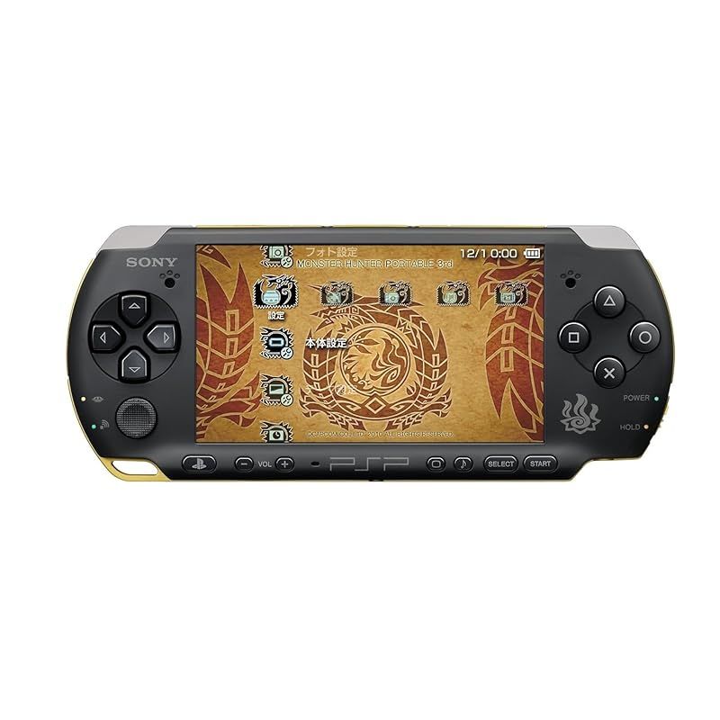 PSP プレイステーション ポータブル モンスターハンターポータブル 3rd ハンターズモデル PSP-3000MHB メーカー