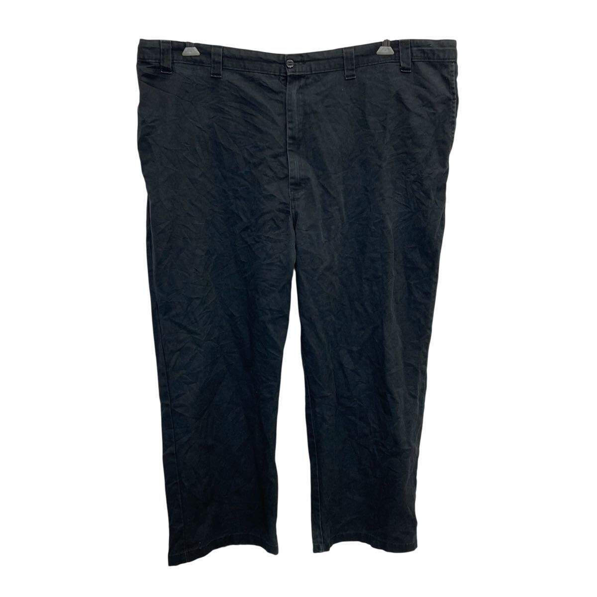 Dickies USA製 ブラック w40 l32 Dickies ワークパンツ W46 ブラック ディッキーズ ジップアップ