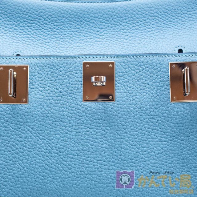 HERMES】 エルメス ジプシエール28 トリヨンクレマンス ブルードノード