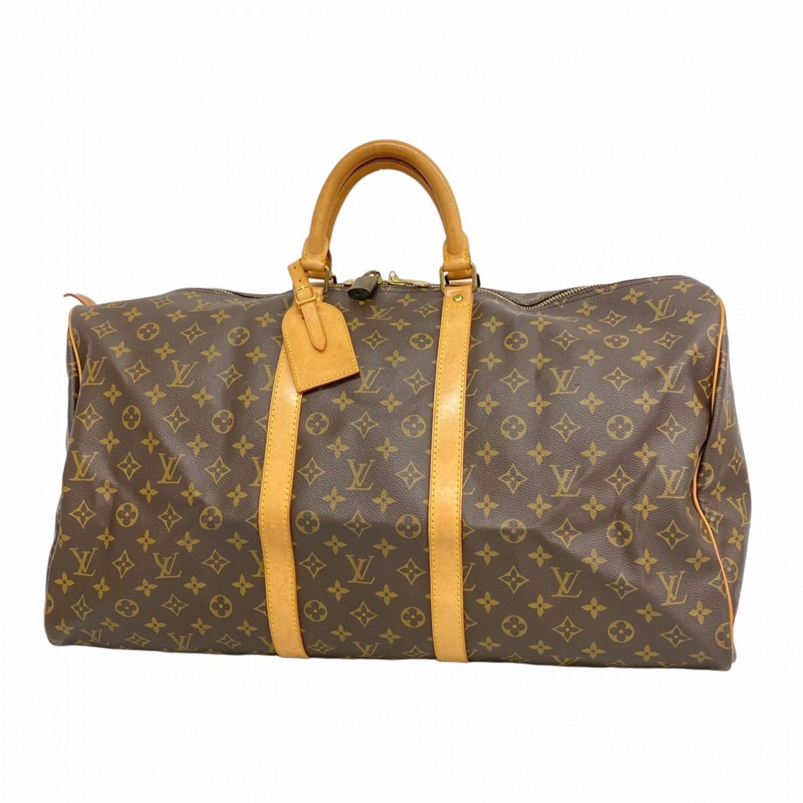 ルイ ヴィトン Louis Vuitton ルイ ヴィトン ボストンバッグ モノグラム キーポル55 M41424 ブラウンレディース