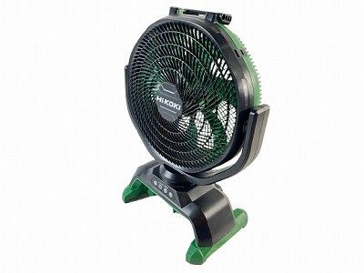 HiKOKI ハイコーキ 充電式 コードレスファン UF18DA 本体のみ ACアダプタ 14.4V18V兼用 産業扇 送風機 扇風機114511