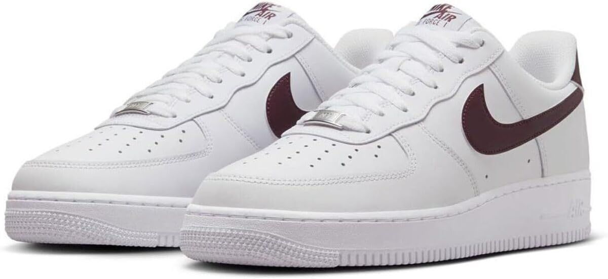 ナイキ エア フォース 1 07 AIR FORCE 1 07 ホワイト|ホワイト|バーガンディクラッシュ FJ4146-112 26.5cm 26.5 cm