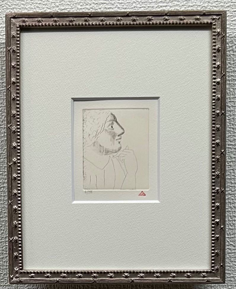 【額付】【真作】有元利夫『雲の誕生より』銅版画 ToshioArimoto 額付】【真作】有元利夫『雲の誕生より』銅版画 ToshioArimoto