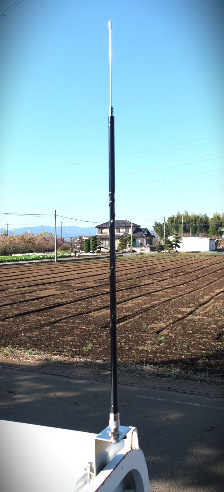 MV（送料込）センターローディングアンテナ25-30MHz 1/4λ 耐圧2KW