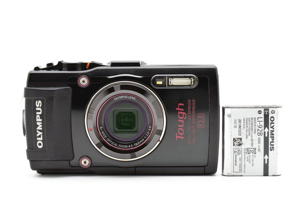 ☆良品☆オリンパス OLYMPUS STYLUS TG-4 Tough ブラック