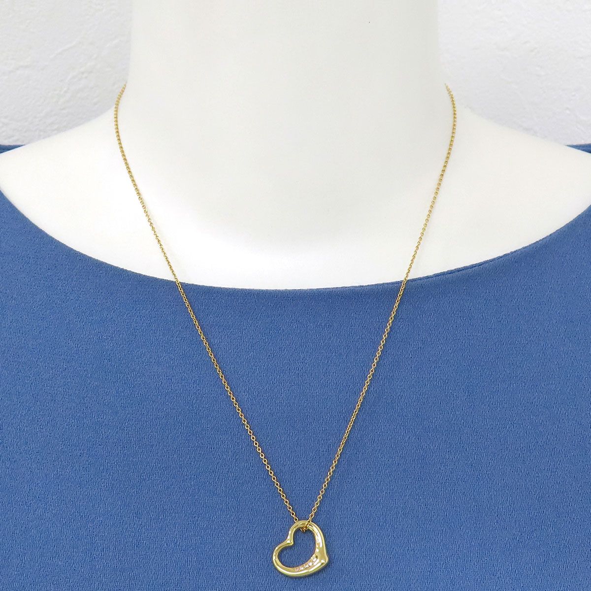 ティファニー オープンハート ネックレス 750 K18YG レディース TIFFANY-Co. ジュエリー FORTGASGNV_COM_BR