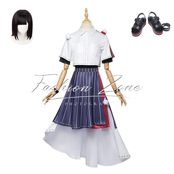 ◆時光代理人 風 リン Rin コスプレ衣装 ウィッグ 靴 cosplay ハロウィン 演出服 変装