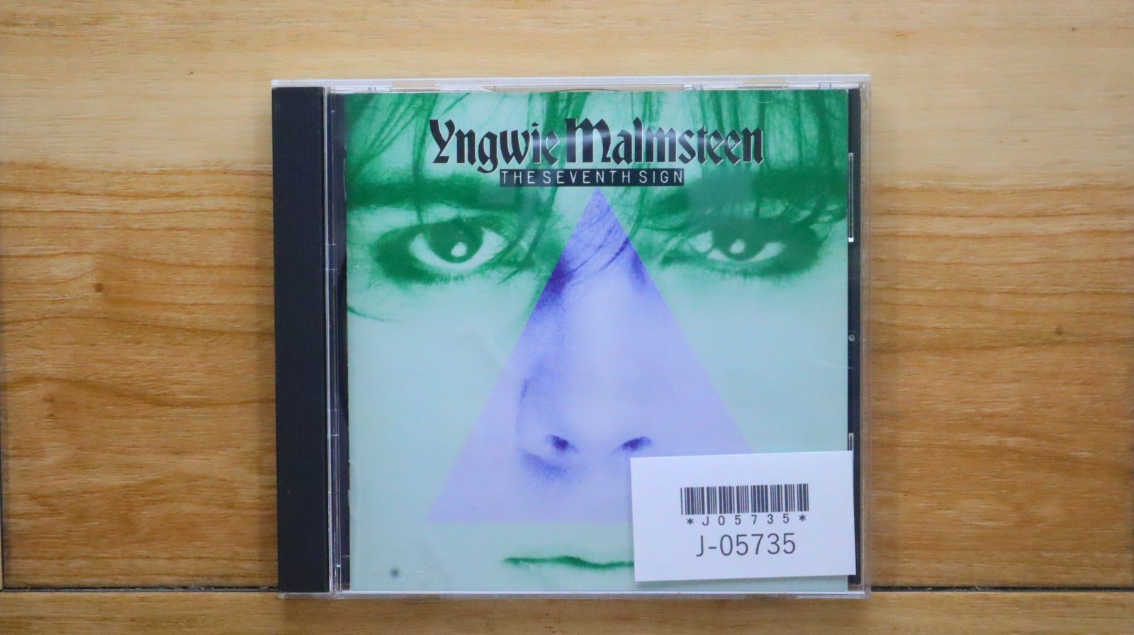 YNGWIE MALMSTEEN /イングヴェイ・マルムスティーン直筆サイン色紙 国内盤CD☆イングヴェイ・マルムスティーン/Yngwie Malmsteen