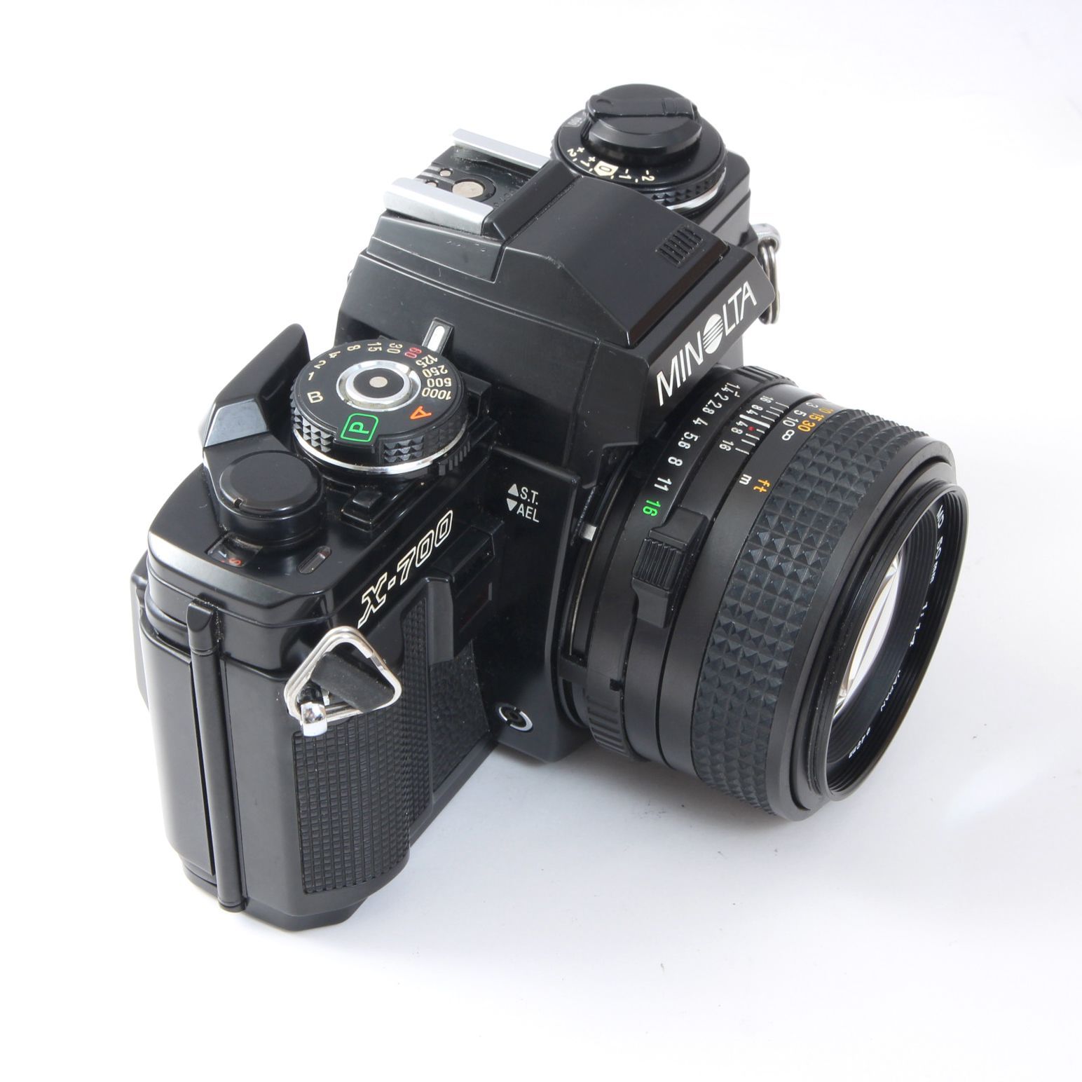 X-700 ボディ ブラック 旧型 日本製 MD ROKKOR 50mm F1.4 γA4590