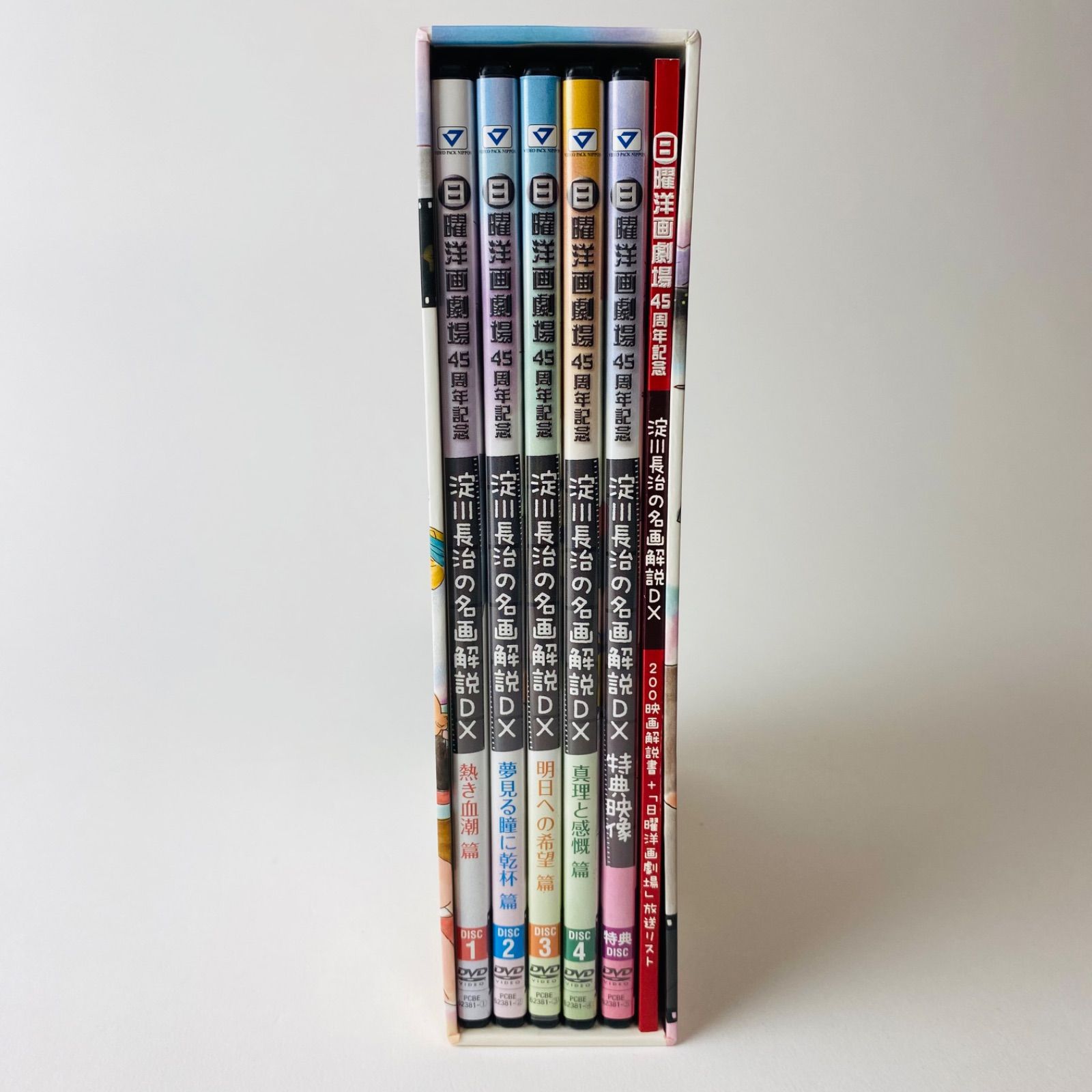 日曜洋画劇場45周年記念 淀川長治の名画解説DX〈5枚組〉BOX [D