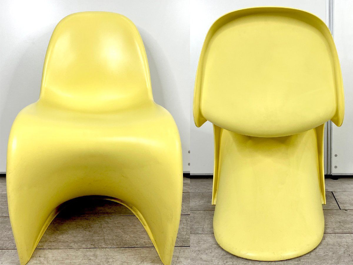 vitra/ヴィトラパントンチェアイエローVerner Panton/ヴェルナー
