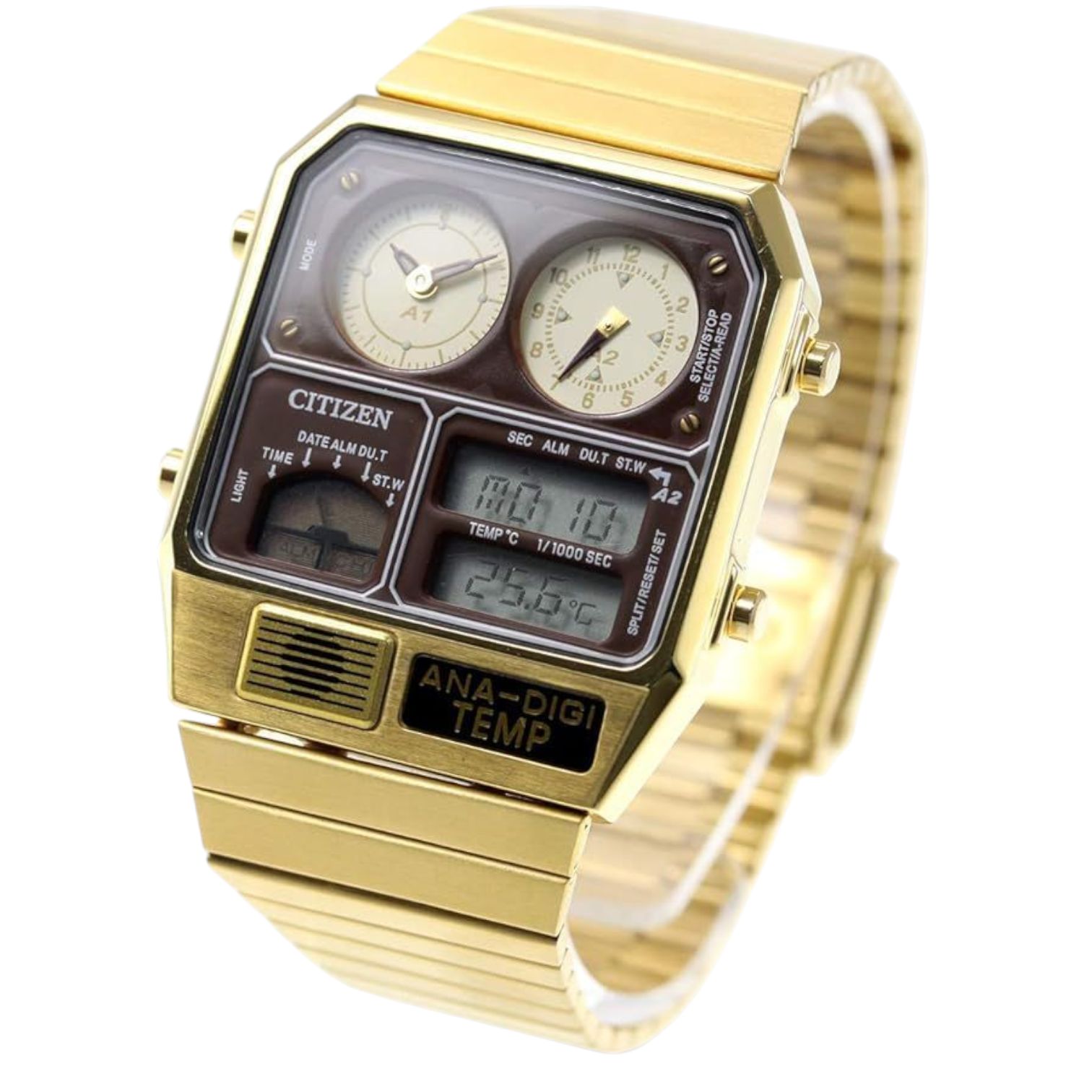 WJ40 [シチズン]CITIZEN アナデジテンプ ANA-DIGI TEMP 復刻モデル