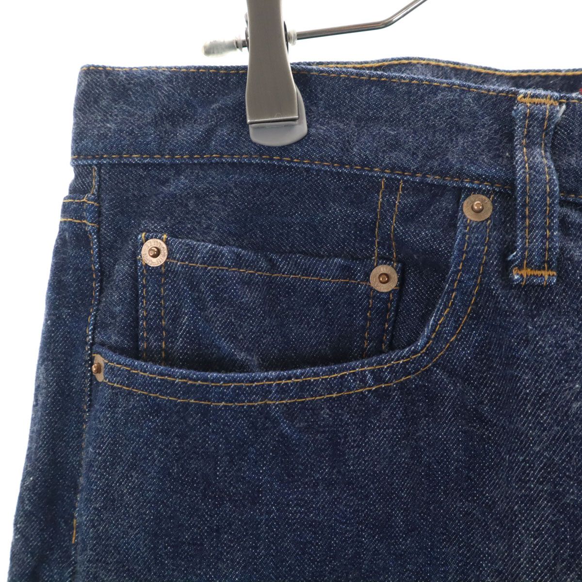 大きいサイズ リゾルト デニム ジーンズ 710 美品 W36 インディゴ 濃紺 RESOLUTE リゾルト 710 デニムパンツ 66モデル ワンウォッシュ