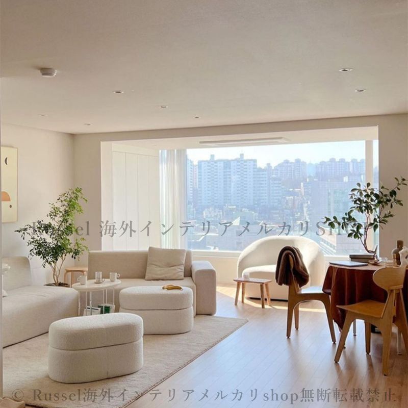 収納付きスツール オットマン ソファ チェア 椅子 ファブリック