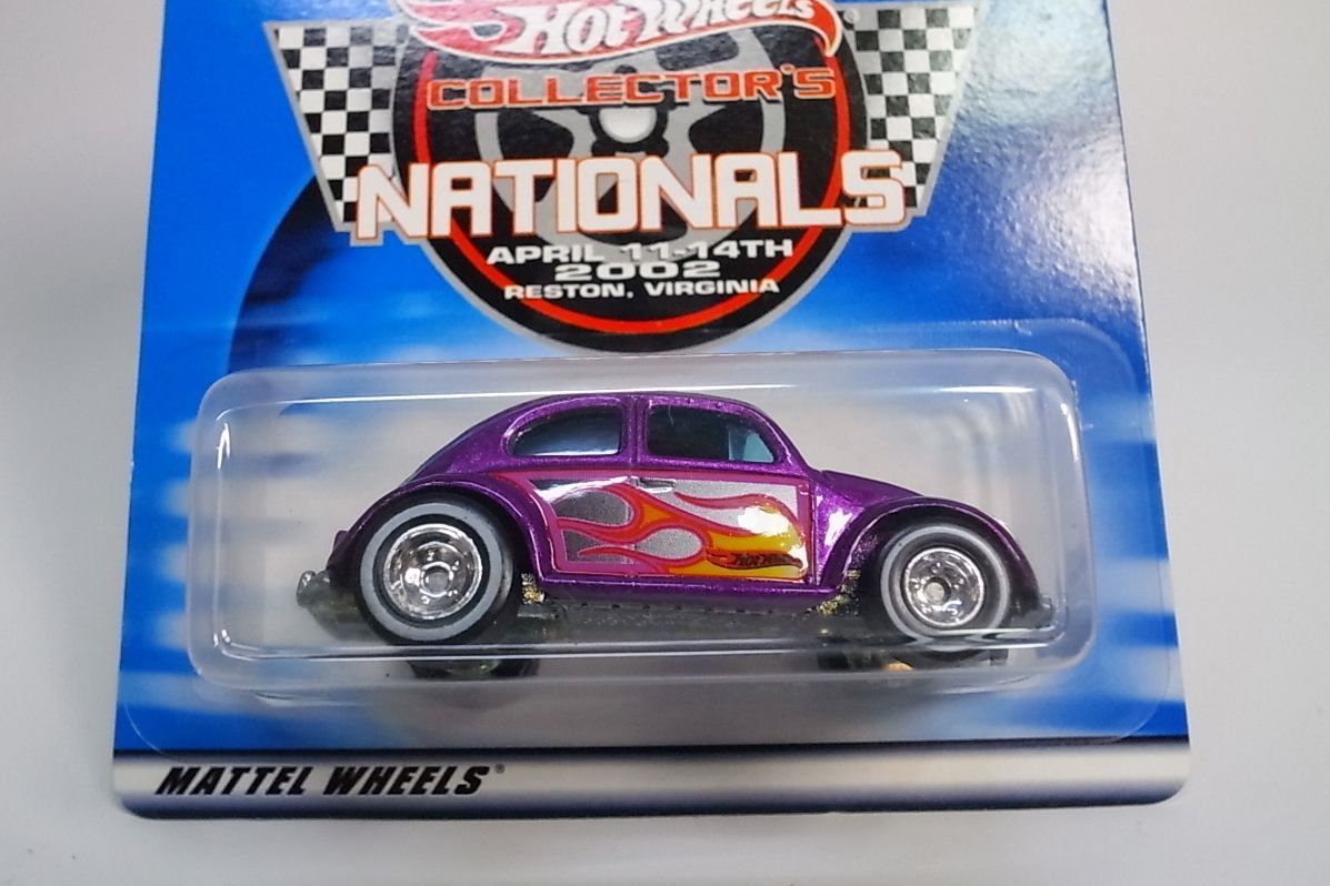 ホットウィール VW Bug 2nd Annual 2002 Collectors Nationals Exclusive Diecast Car フォルクスワーゲン バグ Hot Wheels Rare
