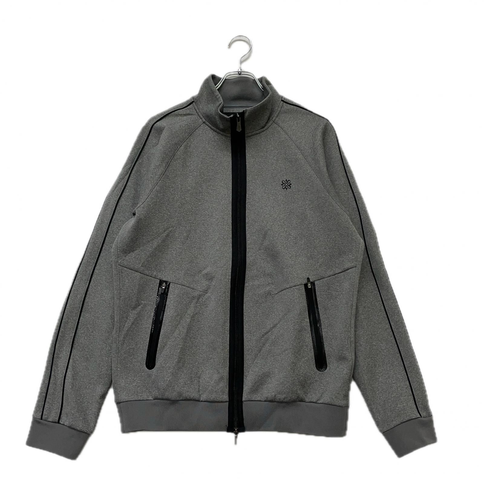 メンズ セントアンドリュース StANDREWS フルジップアウター LL グレー ダブルジップ ダンボールニット