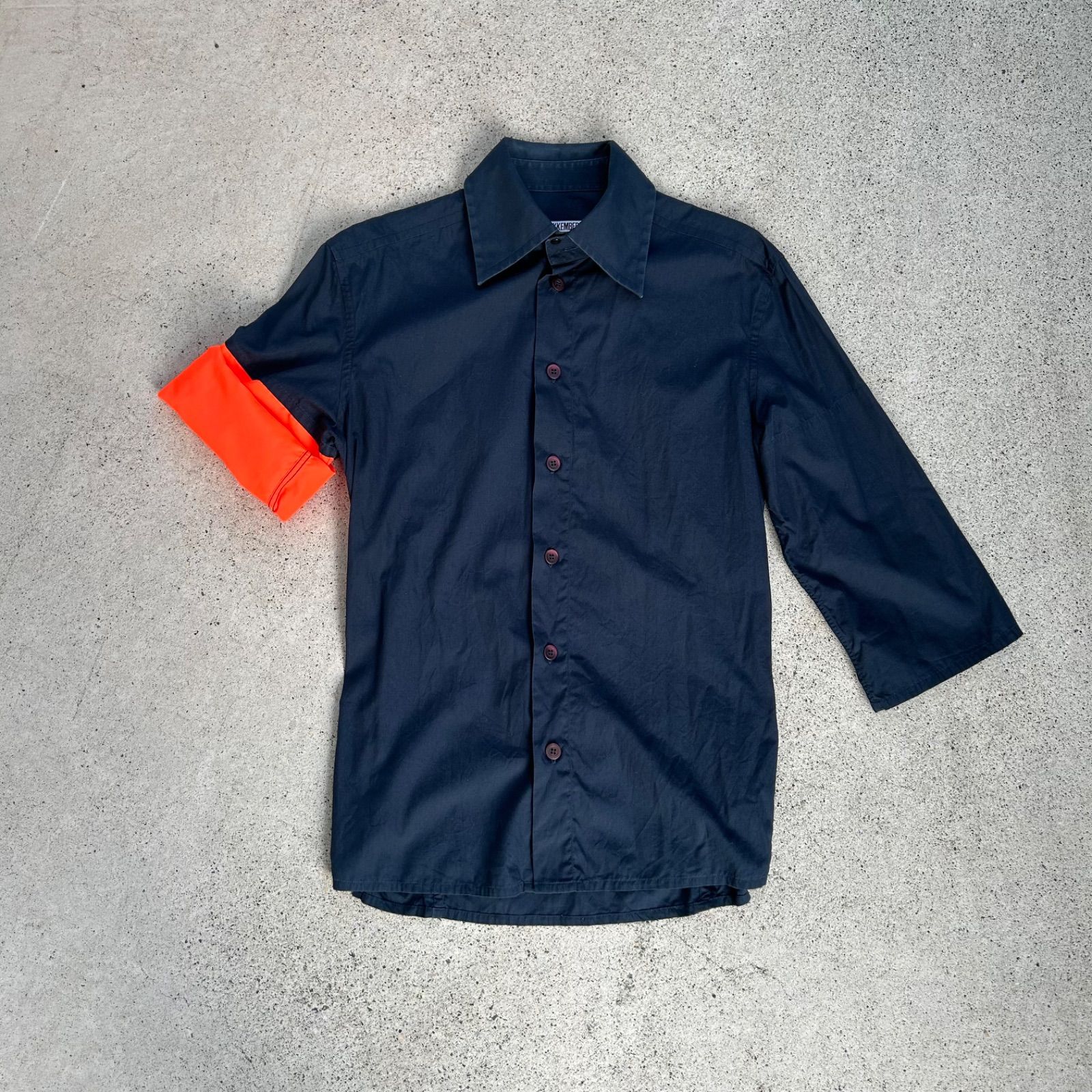 DARK BIKKEMBERGS bi-color shirt