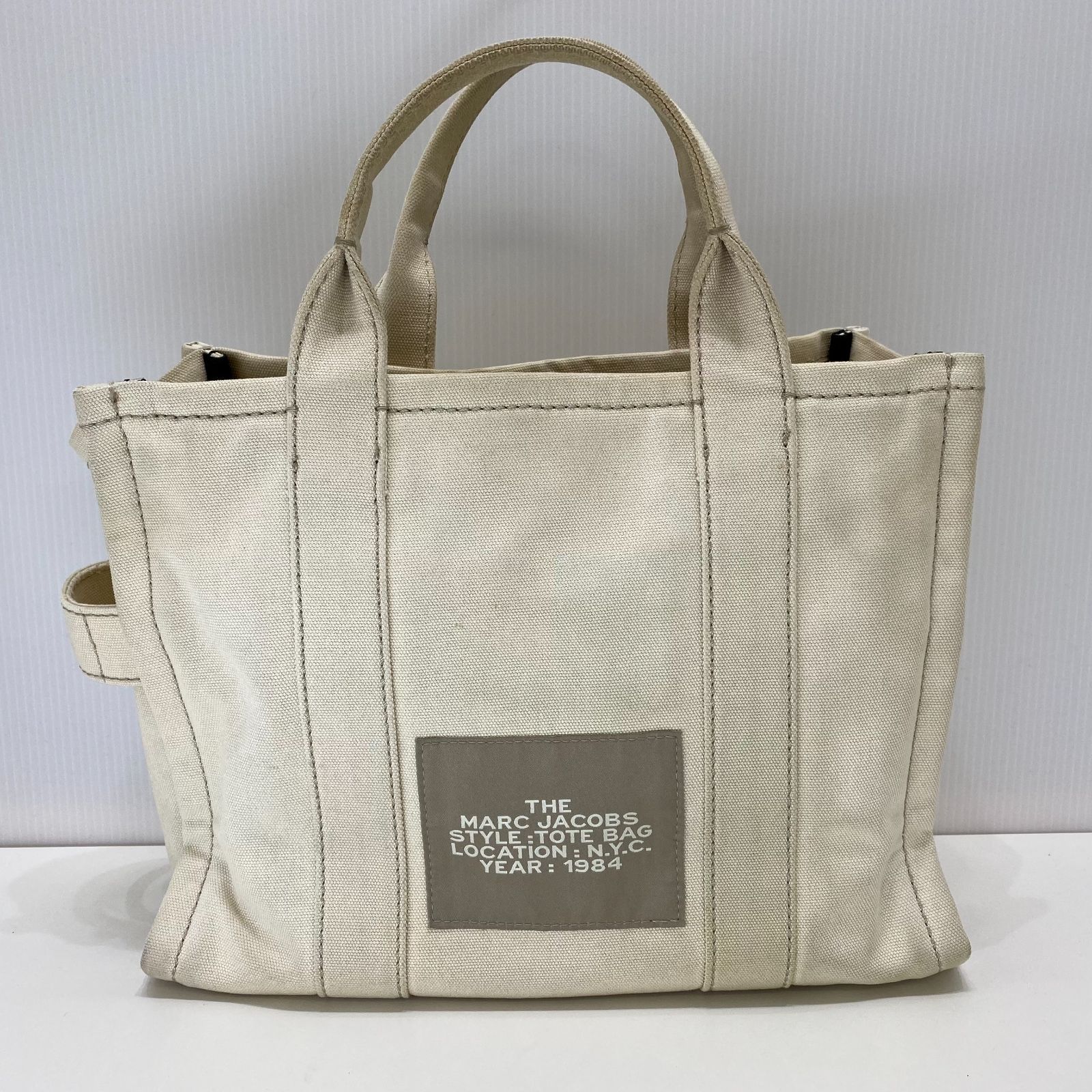 MARC JACOBS THE TOTE BAG 1984 N.Y.C. アイボリー - メルカリ