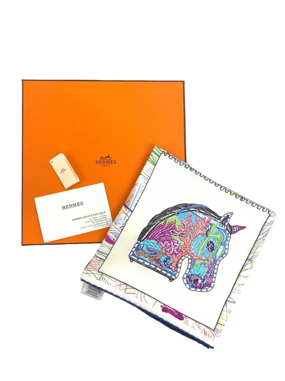 エルメス CHEVALO SCOPE シュヴァロスコープカレ90 23SS