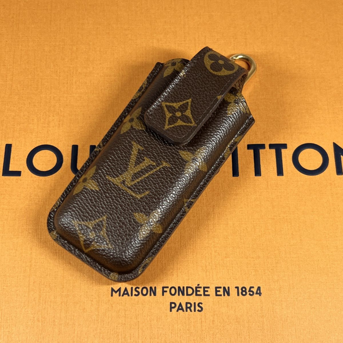 LOUIS VUITTON ルイヴィトン エテュイテレホン 小物 モノグラム LOUIS