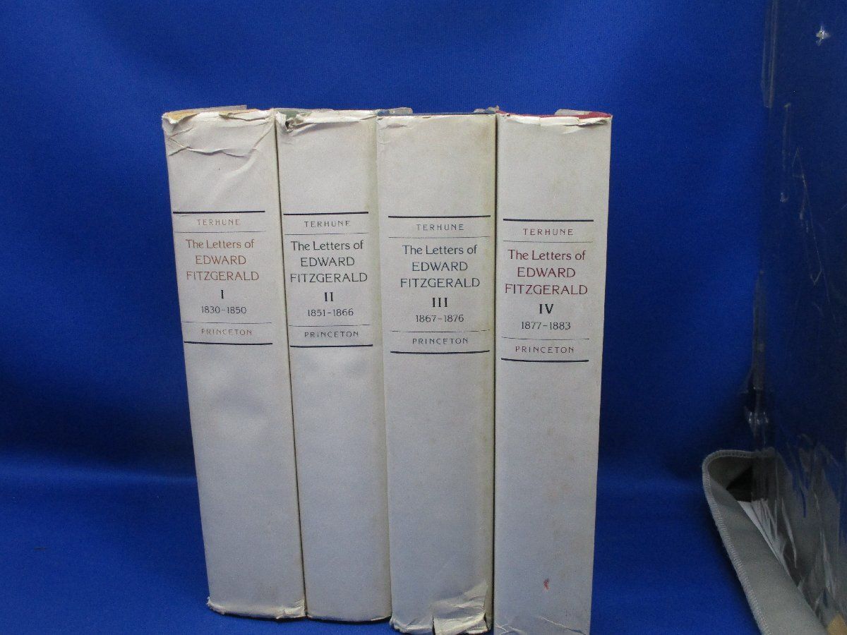 即決 洋書 Edward Fitzgerald Letters of 全7冊