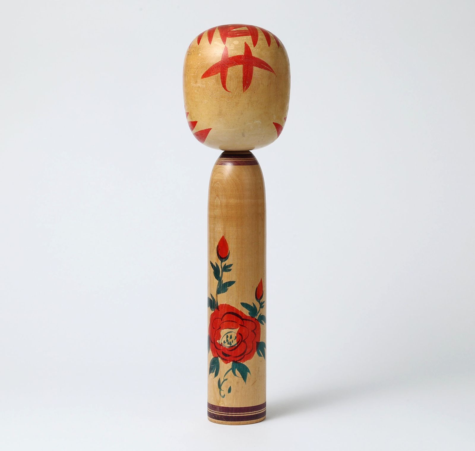 こけし 遠刈田系 作田栄一（1929-1997） 高さ37cm | KOKESHI DOLL