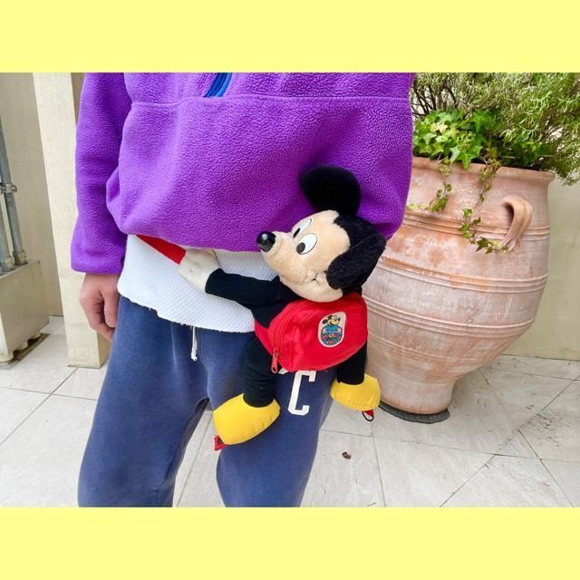 ディズニー Disney ミッキー レトロ ぬいぐるみ ウエストポーチ リュック ディズニー Disney ミッキー レトロ ぬいぐるみ ウエストポーチ