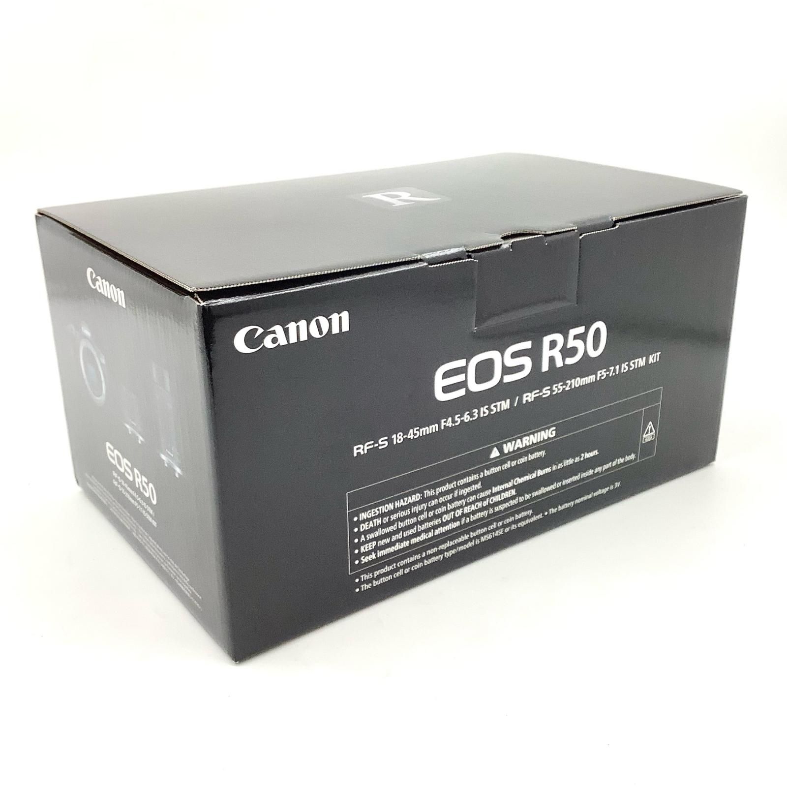 Canon EOS R50 ダブルズームキット 美品 箱付 値下げ】Canon EOS R50