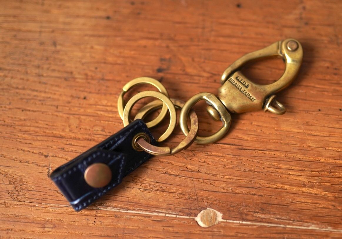 Key Holder クロコダイルレザーキーホルダー / CORNELIAN TAURUS