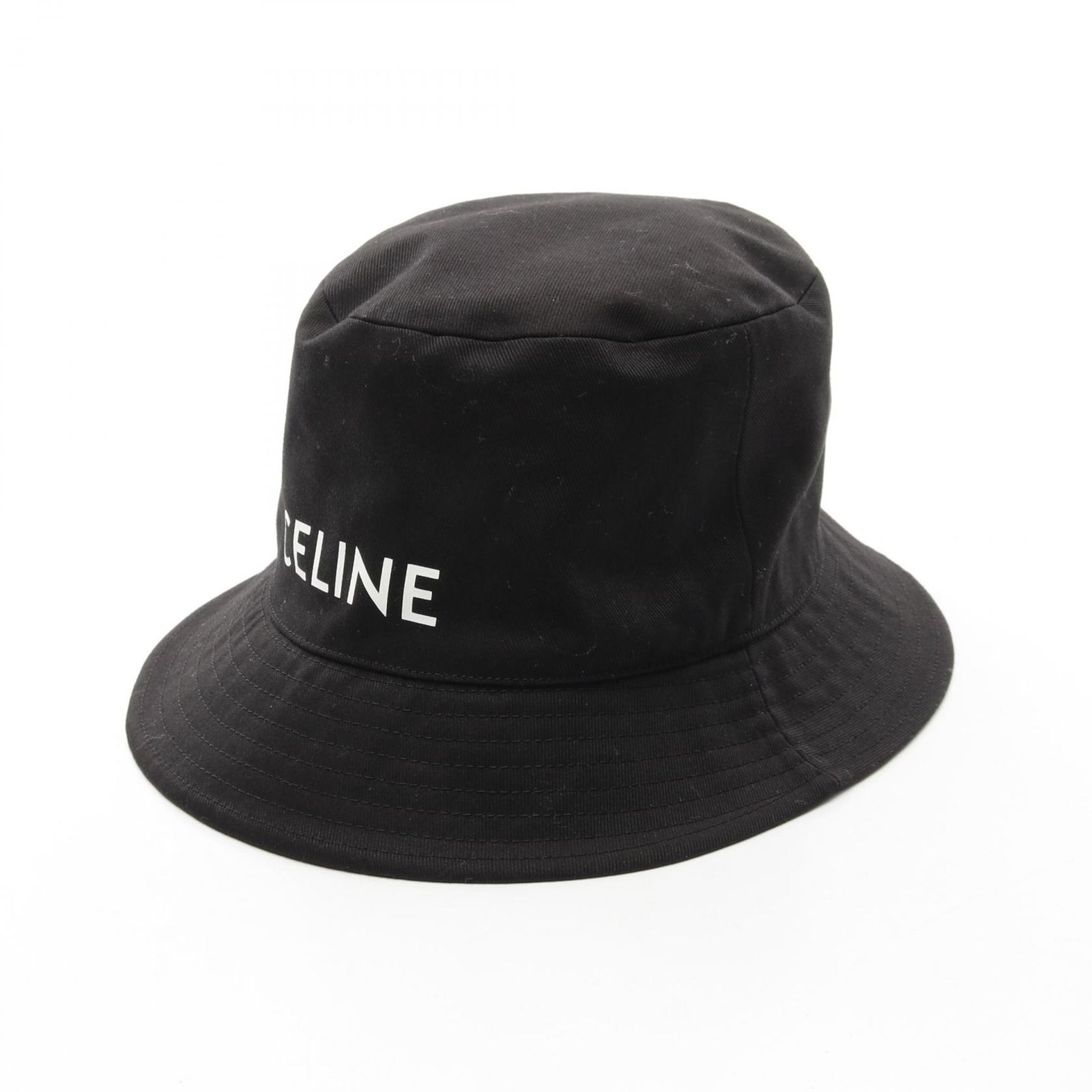 新品⭐︎CELINE バケットハット 黒　L CELINE バケットハット ブラック