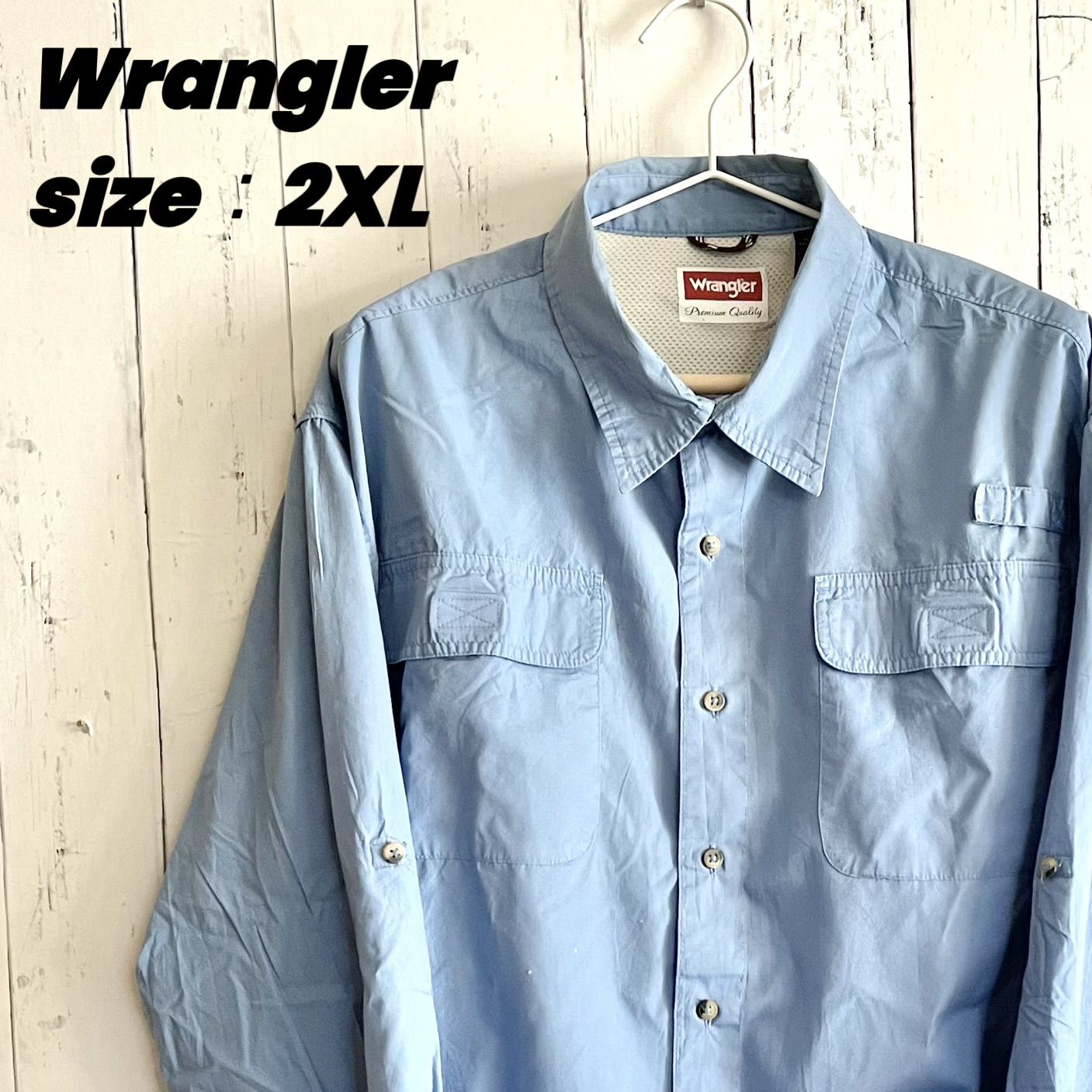 Wrangler ラングラー 90s 長袖シャツ ワークシャツ 大きいサイズ