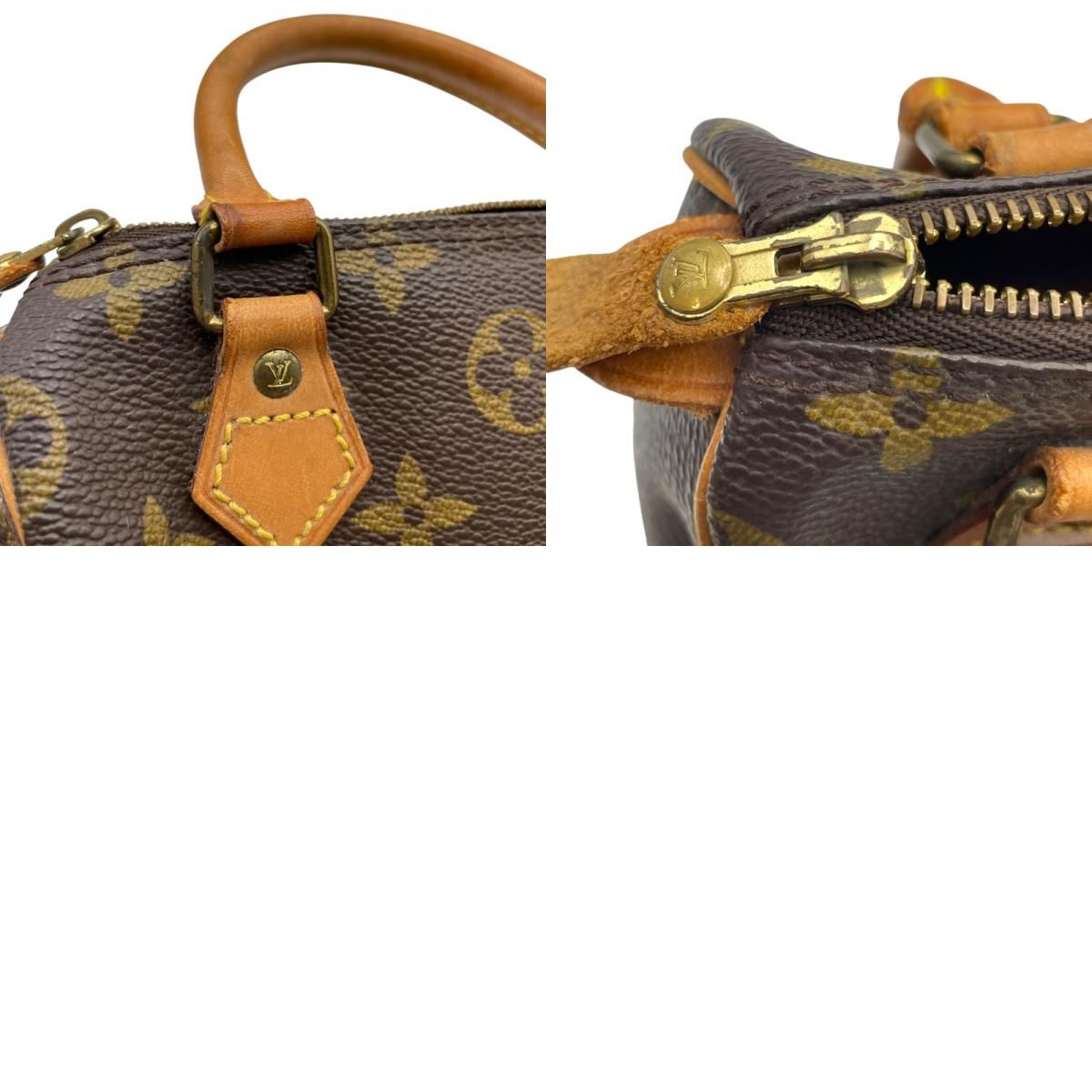 ルイ・ヴィトン LOUIS VUITTON ミニスピーディ M41534 ブラウン