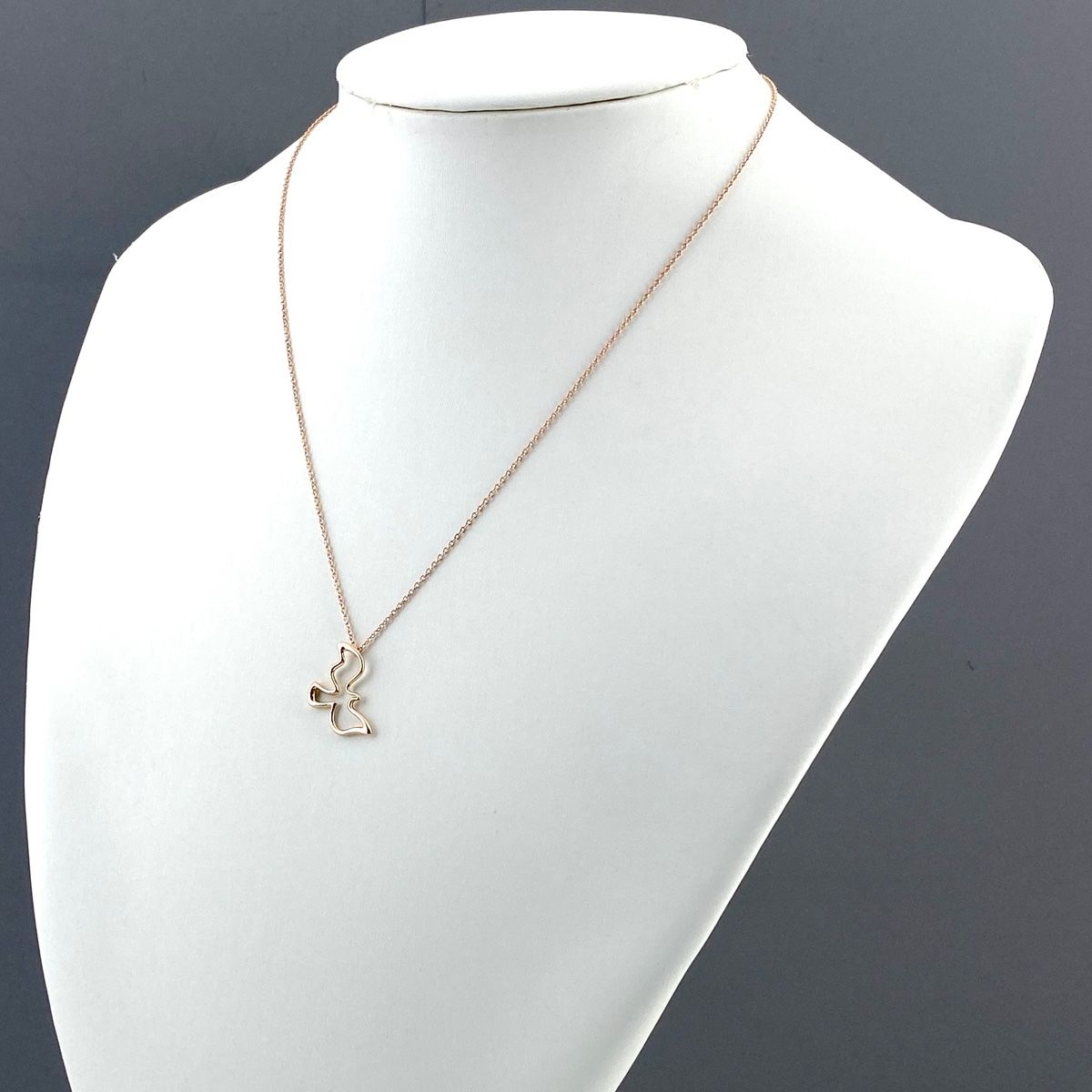 ティファニー TIFFANY&Co. ダブバード ネックレス PG ピンクゴールド
