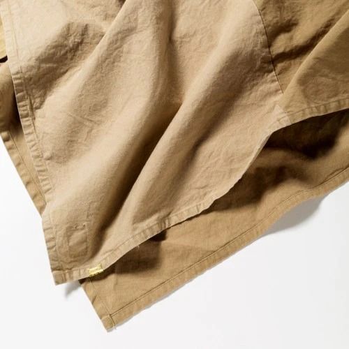 BasShu Patchwork Multi Cloth パッチワークマルチクロス BEIGE ベージュ コットン100％ ユーズドウォッシュ MADEINJAPAN ミリタリークロス 帆布 No.94625 管理番号 792-1 NEXPOTALLINN_EU