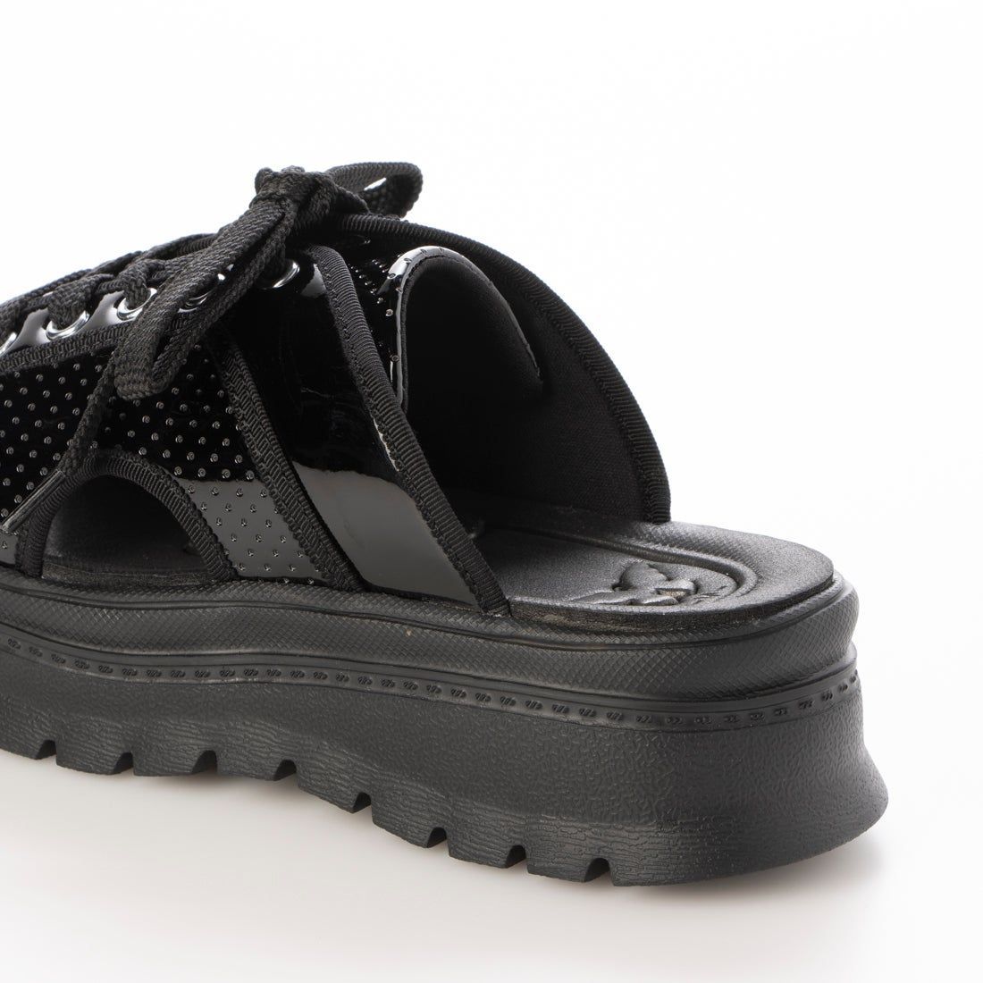 VALENTINO＞＞オープントゥ レースアップ サンダル レースアップ イタリア VALENTINO(ヴァレンティノ) サンダル