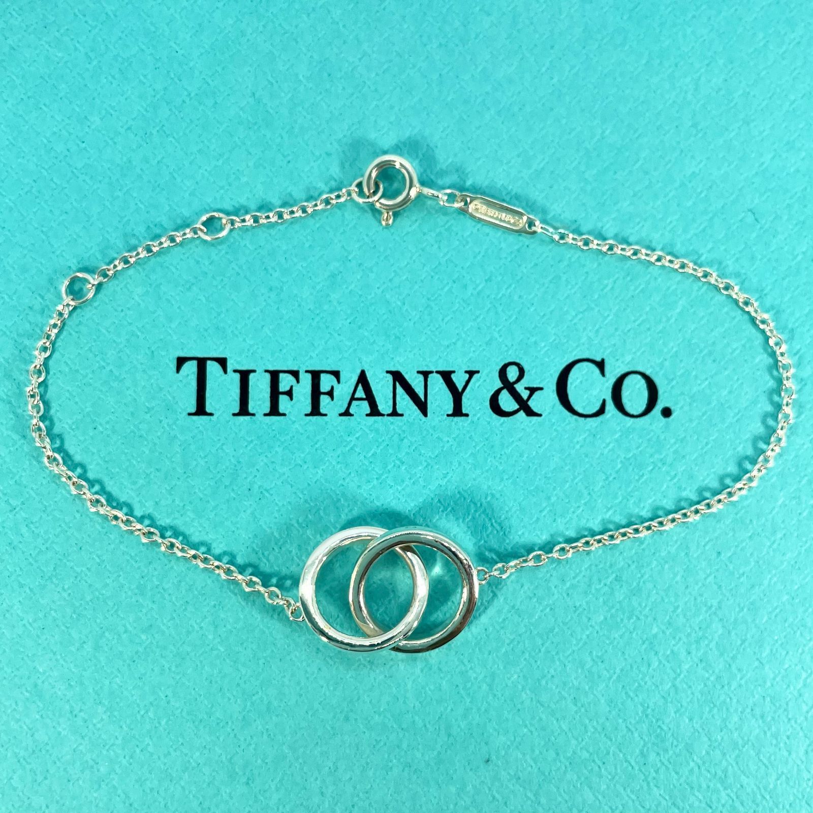 非課税【 Tiffany&Co. 】 サークルリンク　ブレスレット アクセサリー