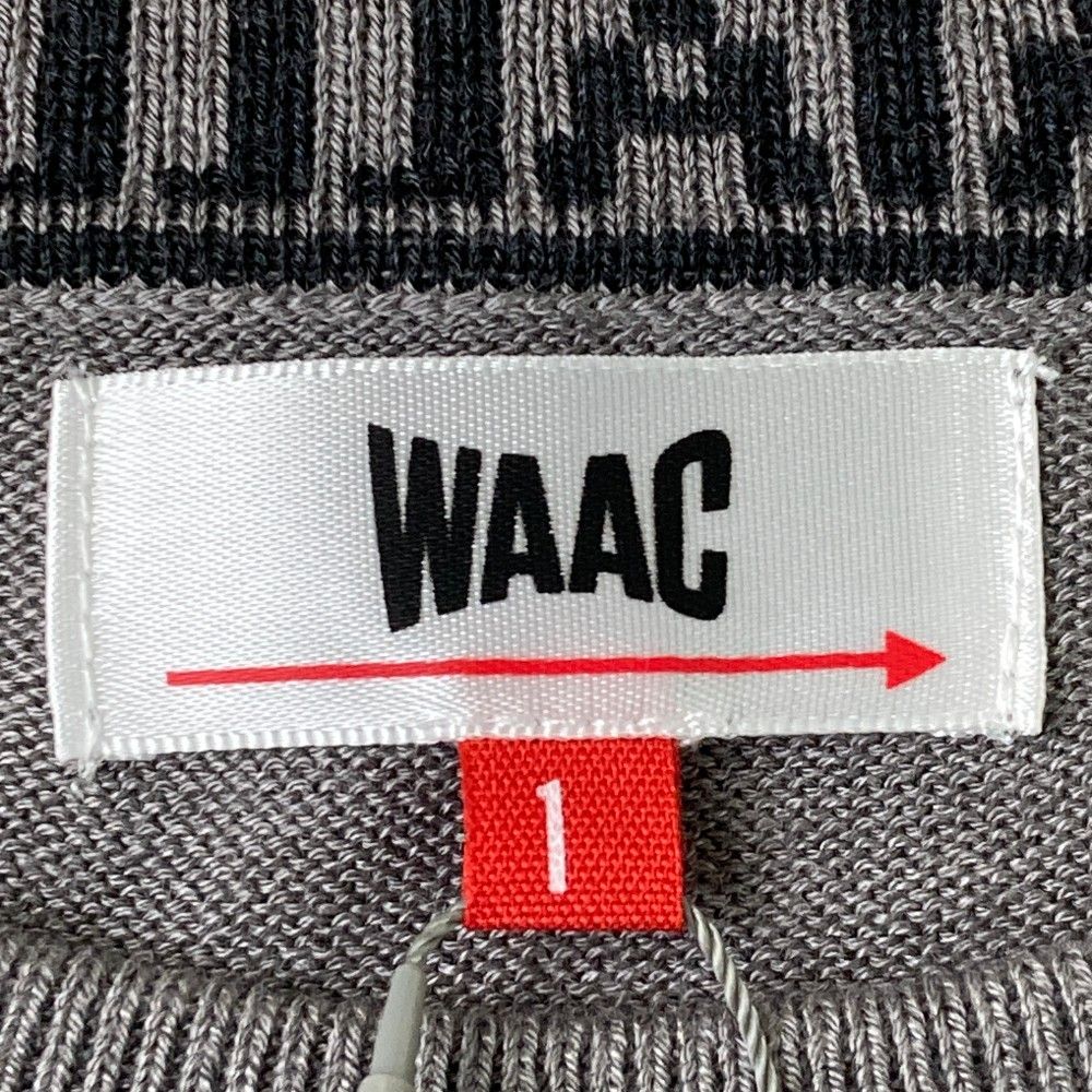 サイズ：1 WAAC ワック 072234720 ニット セーター グレー系