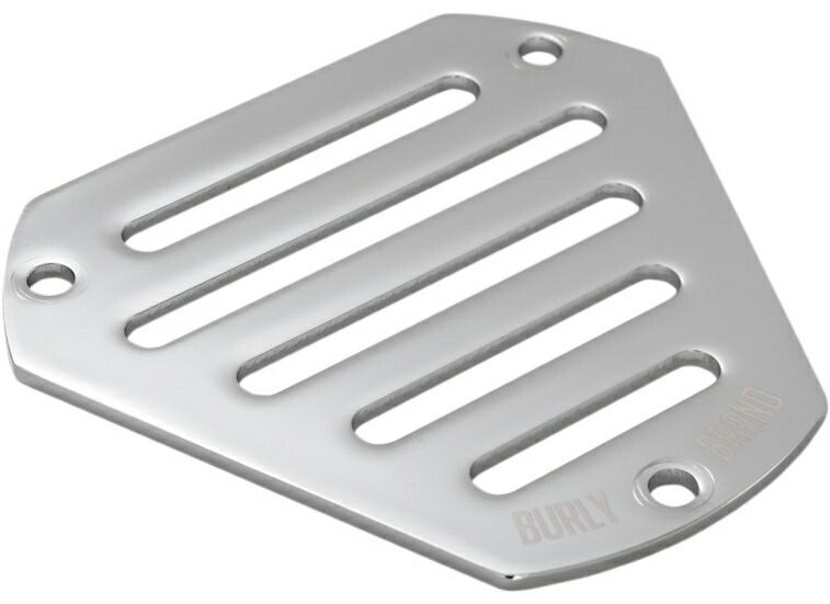 HEX エアクリーナー用 フェースプレート：HEX SLOTTED / クローム