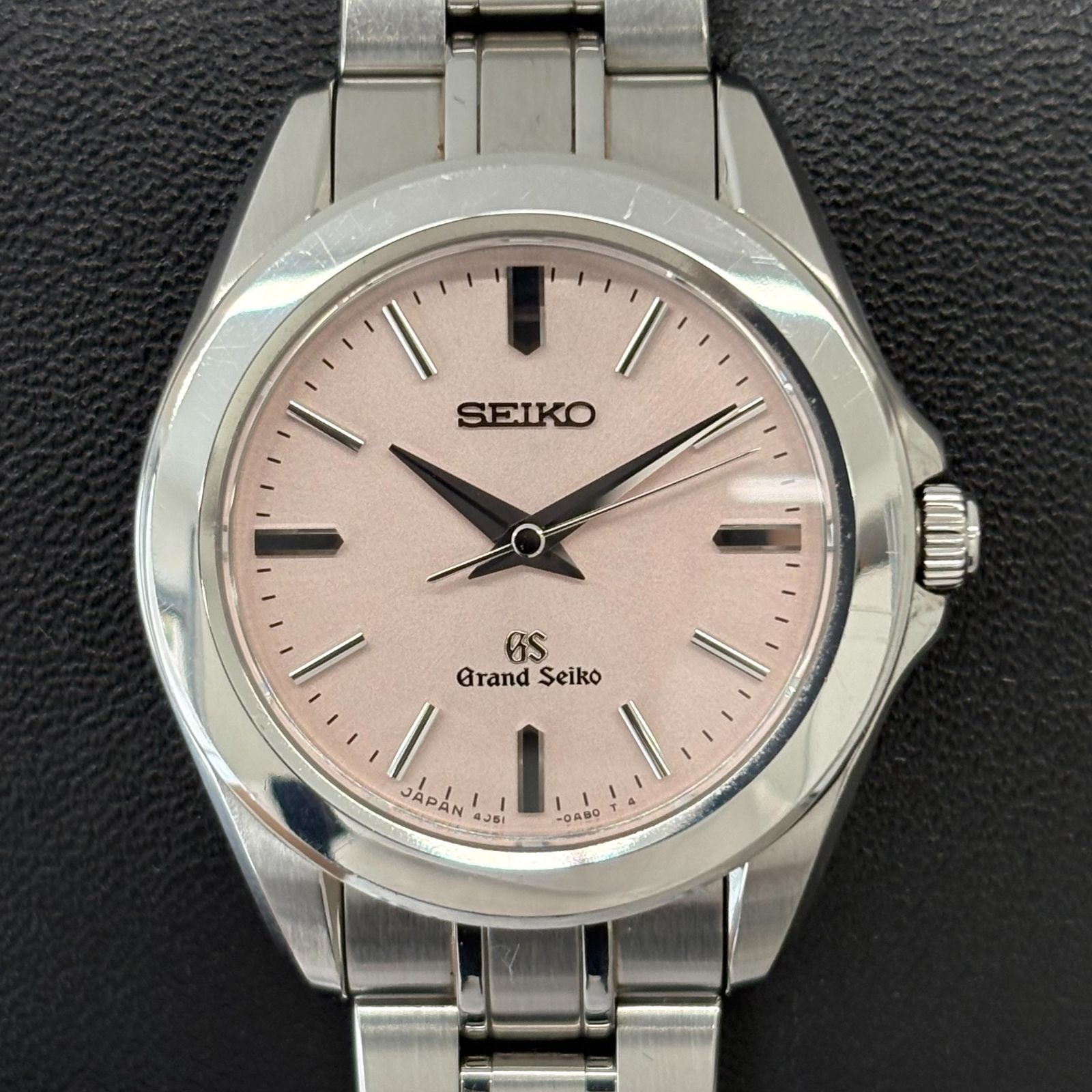 SEIKO STGF045 4J51-0AB0 セイコー グランドセイコー クォーツ レディース ピンク文字盤 保証書あり
