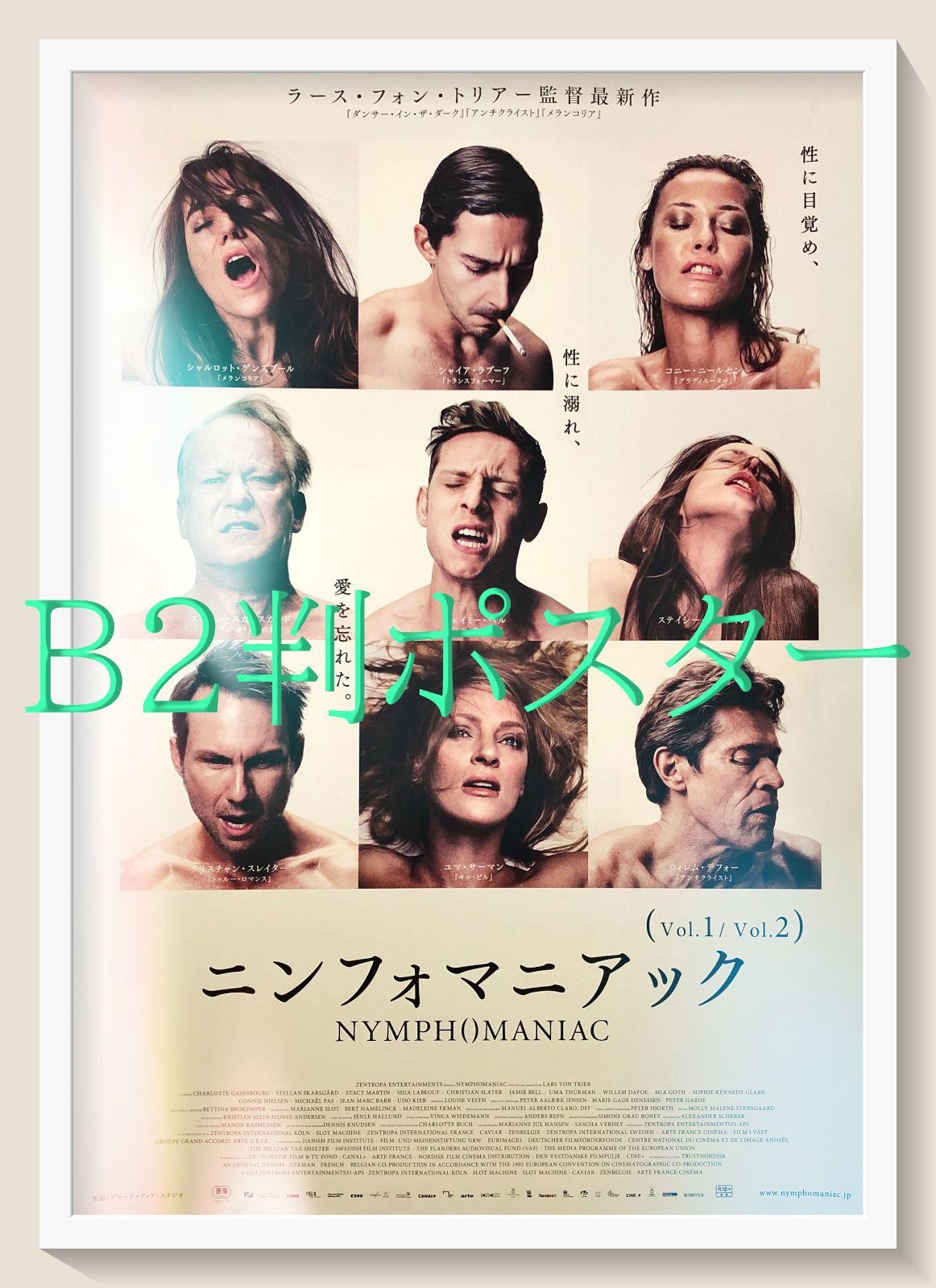 id『ニンフォマニアック』映画オリジナルB2判ポスター　id07533　